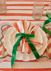 Jogo de Guardanapo - Listrado Romã